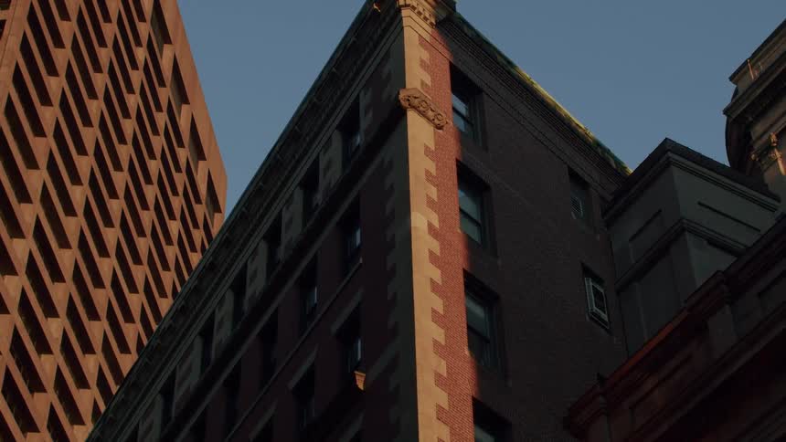Buildings in a metropolitan area at midday