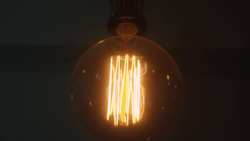 Pendant lights in a room