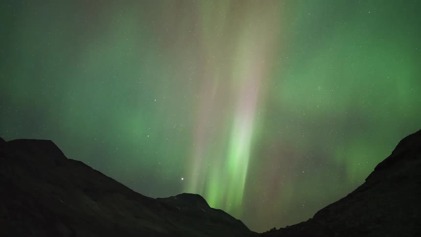 Northern lights on the sky outdoors at night time