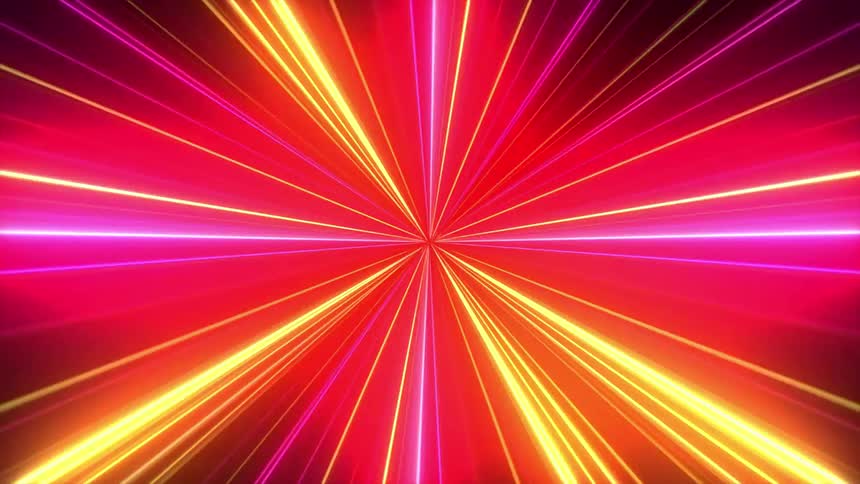 Highspeed motion lines radiating from a central point creating a warp speed or hyperspace effect