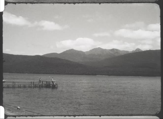 A group of people out at a dock