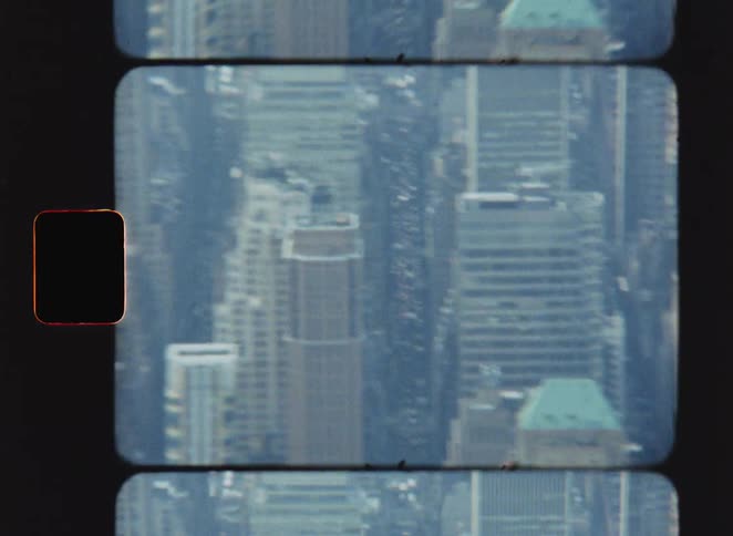 Tall buildings fill the large city