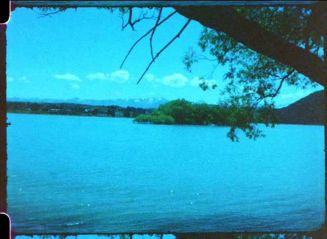 A view of a lake on a sunny day
