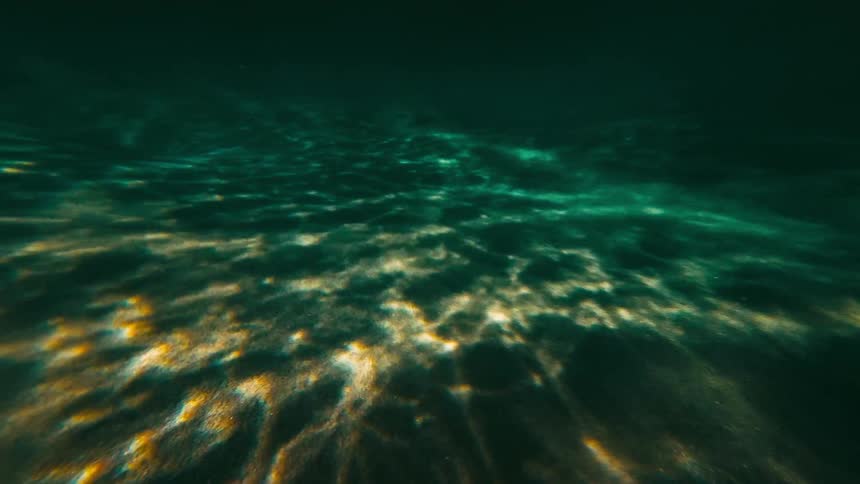 A view of water in an ocean