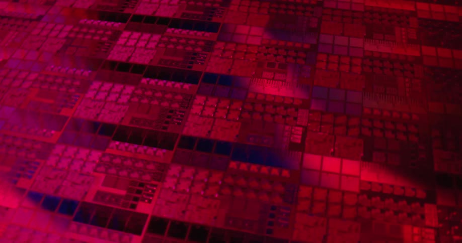 A close up of a computer circuit board