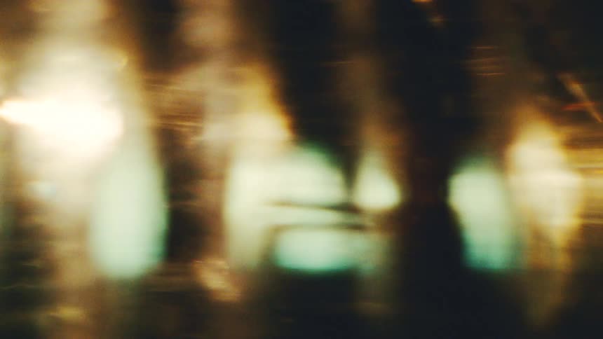 A close up of some lights flashing