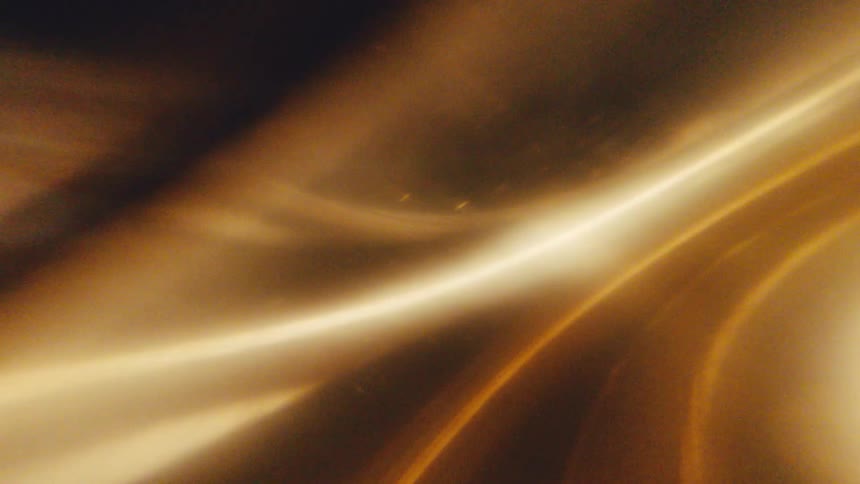 A view of yellow and black light