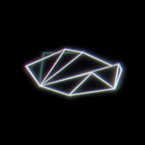 The shape is building on the spinning graphic