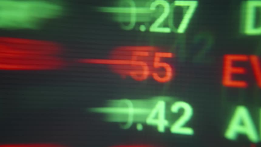 A close up of digital writing and numbers
