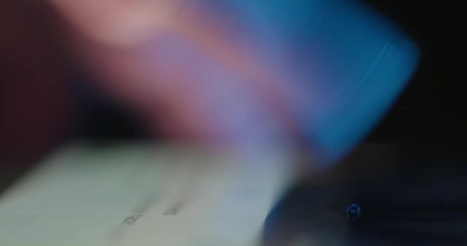 A person scrolls through a lot of content as they swipe a smart phone screen