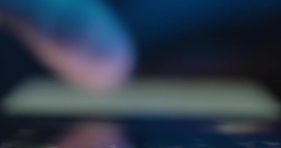 Finger scrolling on the screen of a smart phone