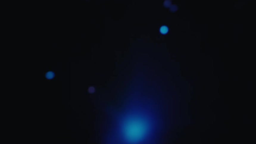 Diffuse blue glow with a light gradient on a dark background