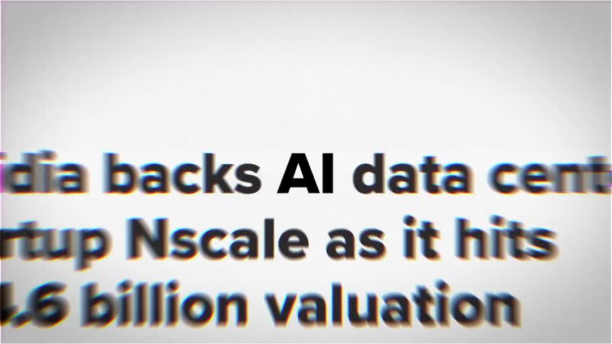 Series of article titles reference ai in black against a white background