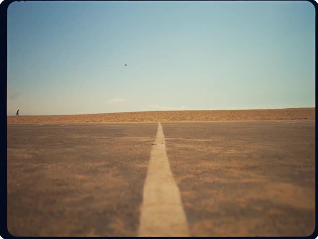A man running outdooors