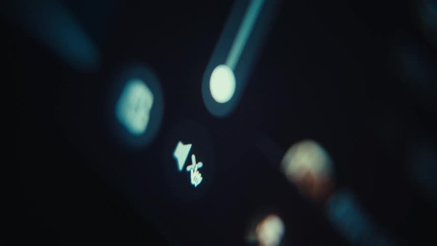 A close up of an icon on a screen