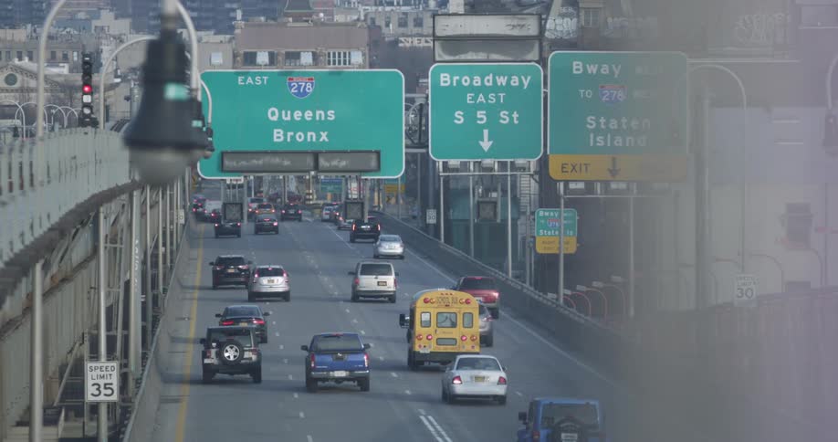 A major highway in new york city