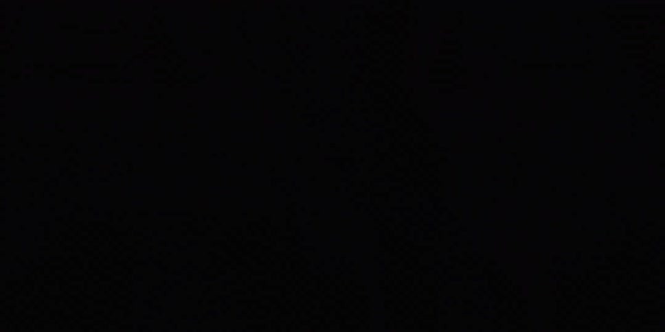 Silhouettes of an energetic crowd dancing and making hand gestures under the pulsating blue lights of a concert
