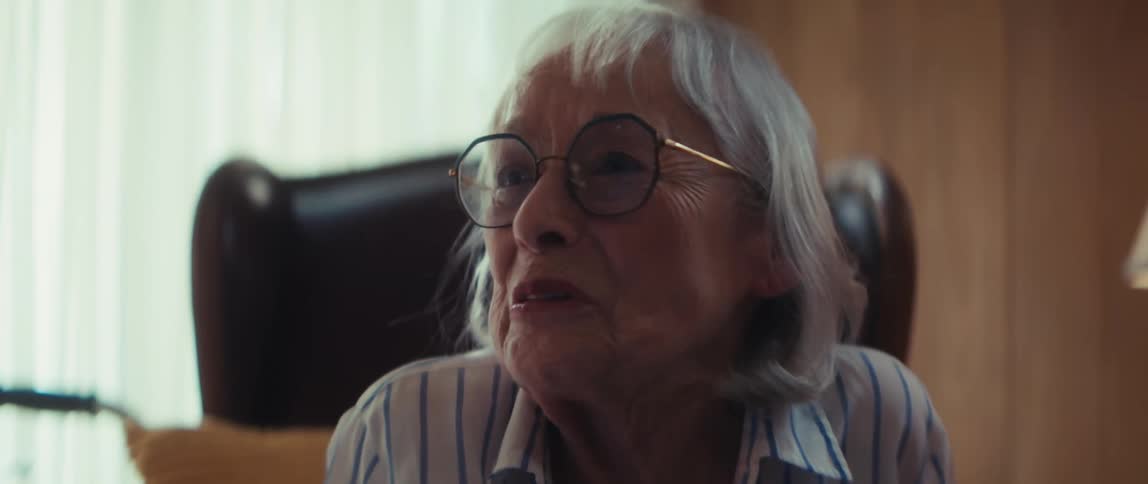 Elderly Vietnam veteran and his wife share a joyous, emotional moment with their visiting caregiver