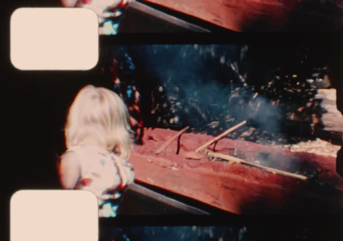 Vintage 8mm film captures a family road trip to the Cherokee Indian Reservation and Oconaluftee Indian Village in North Carolina