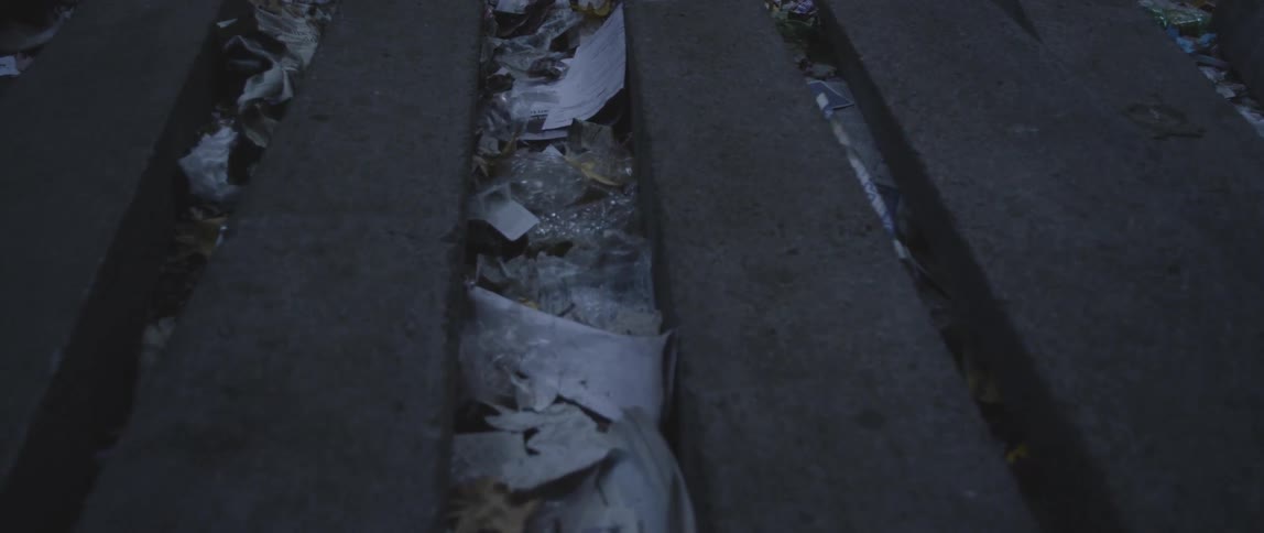 Trash all over the ground