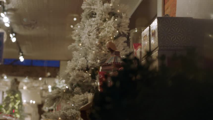 A store selling christmas items