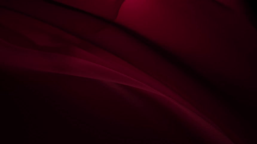 Slowly moving waves of deep burgundy create a smooth and elegant abstract background animation