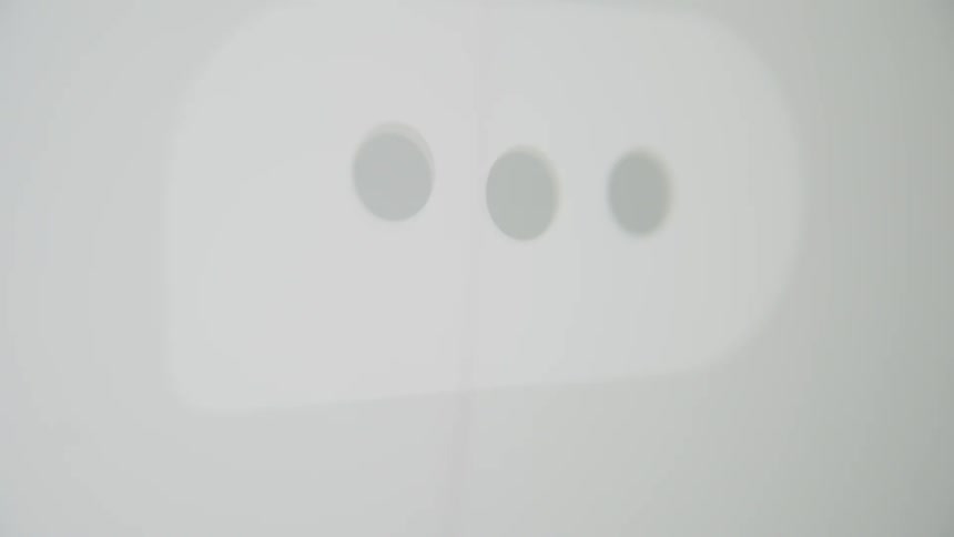 An animated icon of three dots pulsing in a speech bubble, symbolizing a message being typed