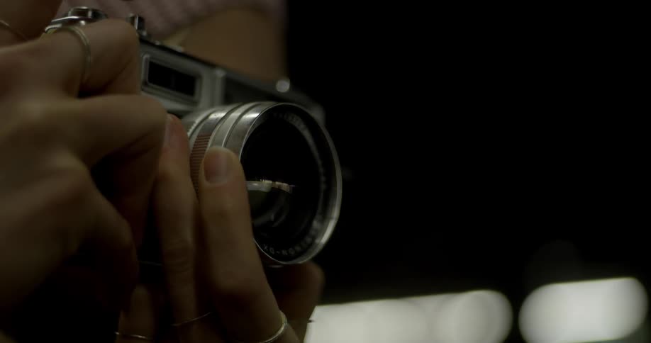 A person is taking a photograph