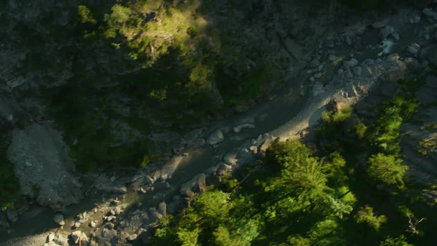 A stream runs through the wilderness