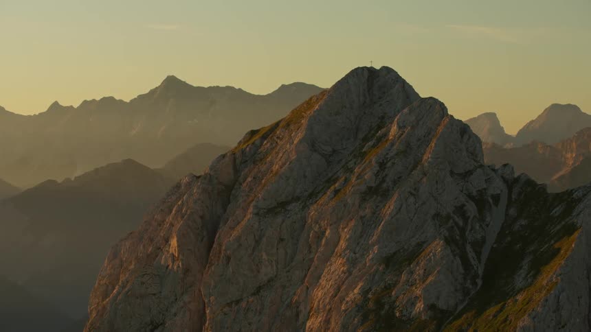 Mountainous landscape on a sunny day