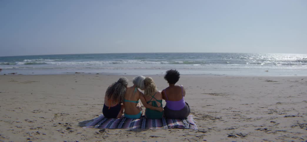 Old Friends Get Together for a Weekend on the Beach