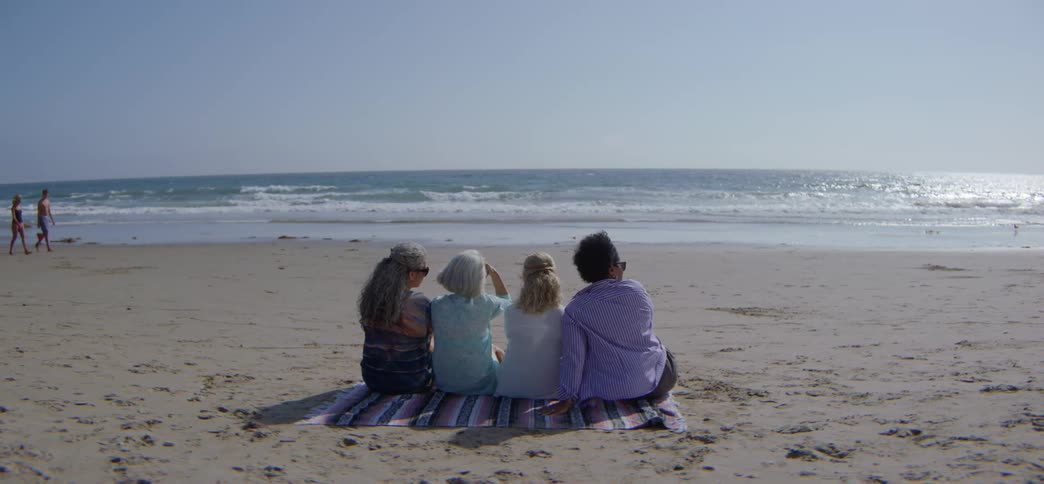 Old Friends Get Together for a Weekend on the Beach