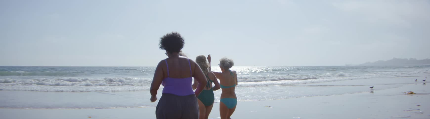 Old Friends Get Together for a Weekend on the Beach