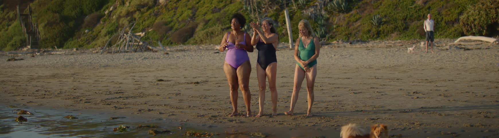 Old Friends Get Together for a Weekend on the Beach