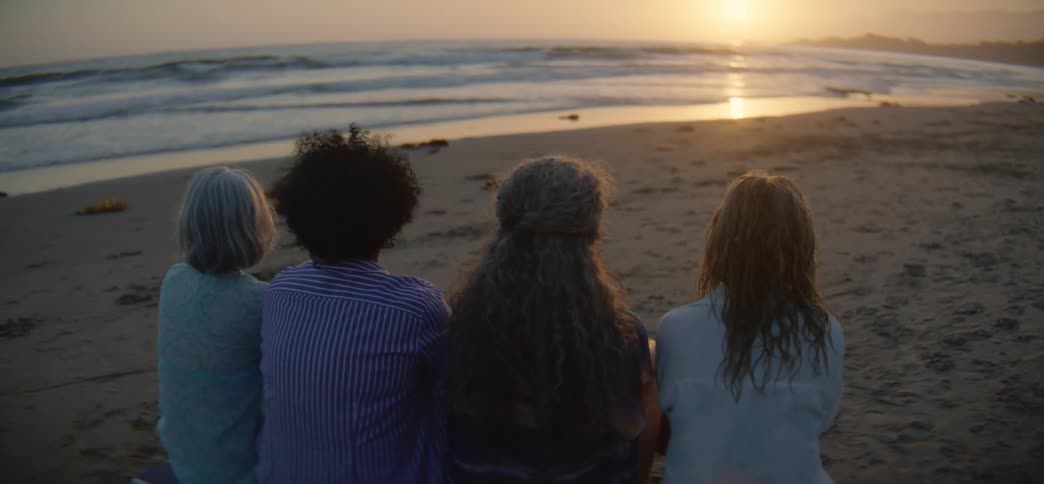 Old Friends Get Together for a Weekend on the Beach