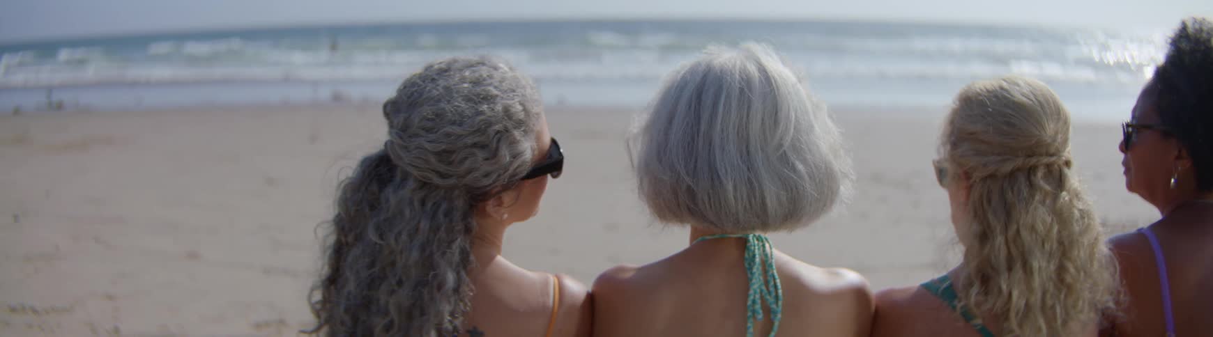 Old Friends Get Together for a Weekend on the Beach