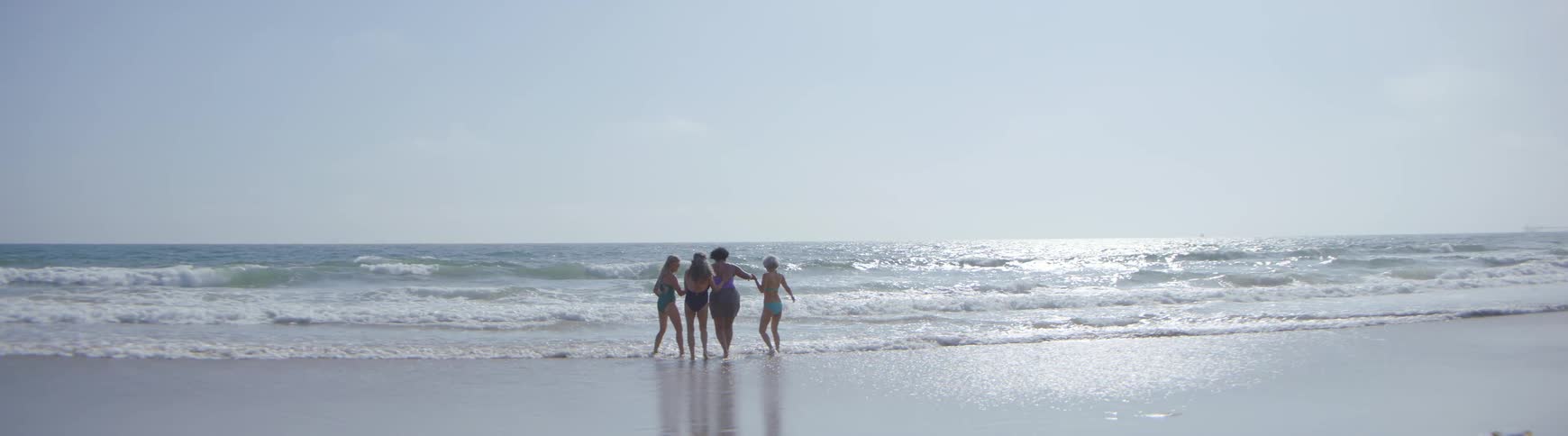 Old Friends Get Together for a Weekend on the Beach
