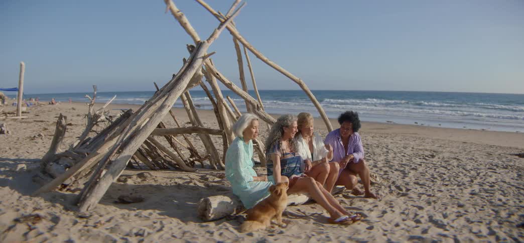 Old Friends Get Together for a Weekend on the Beach