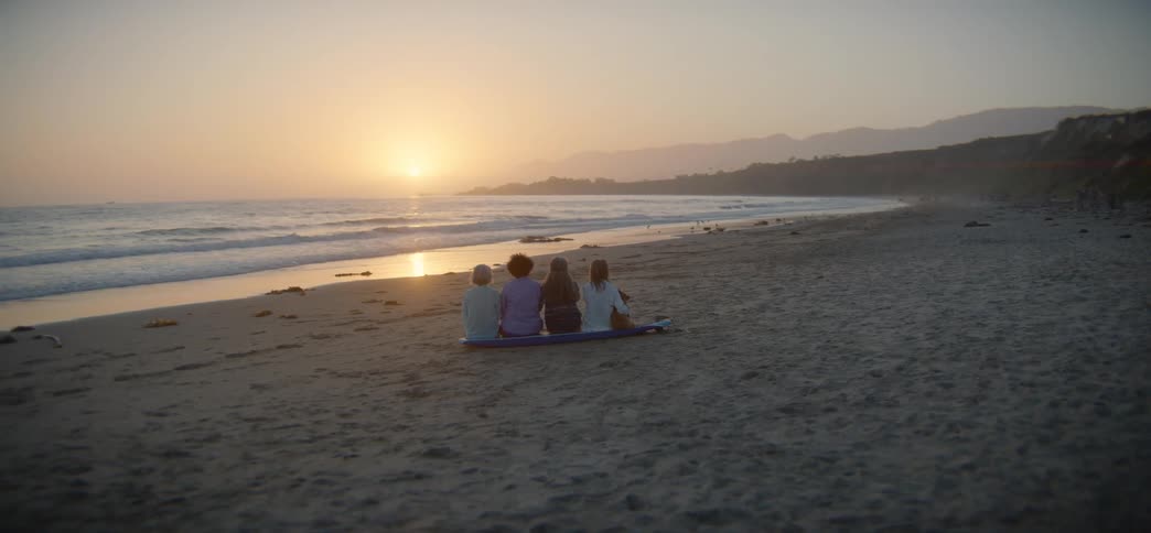 Old Friends Get Together for a Weekend on the Beach