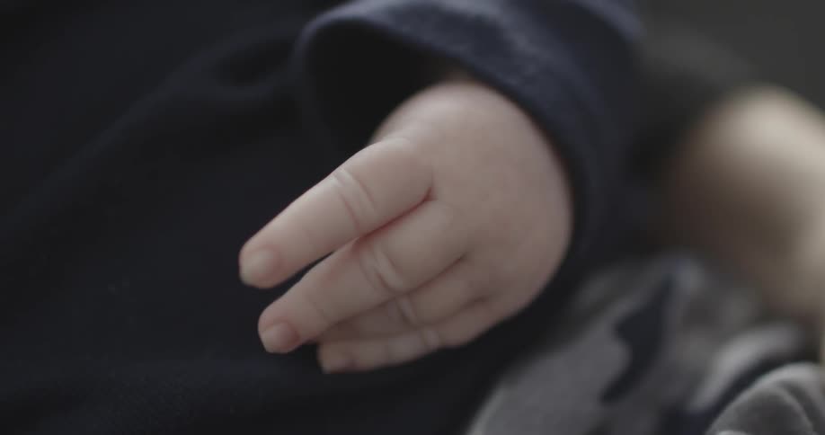 Close up of a baby's hand