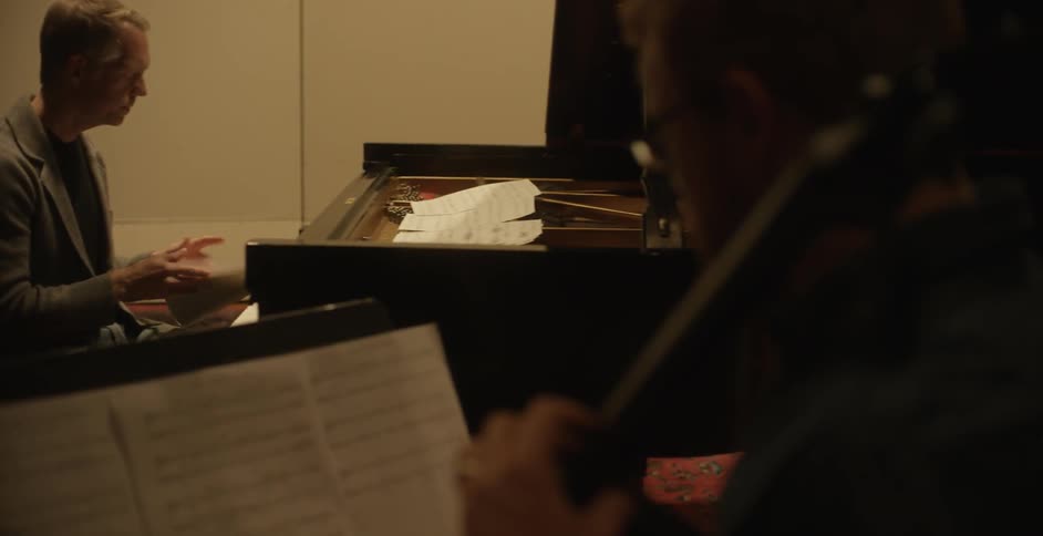 Musicians gather to rehearse