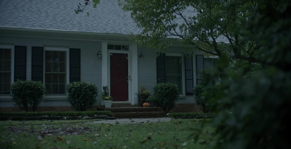 View of a house on an overcast day