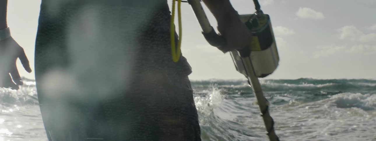 Person looking out at the water