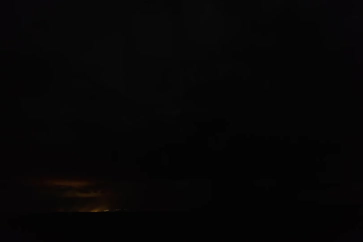 Lightning lights up a storm