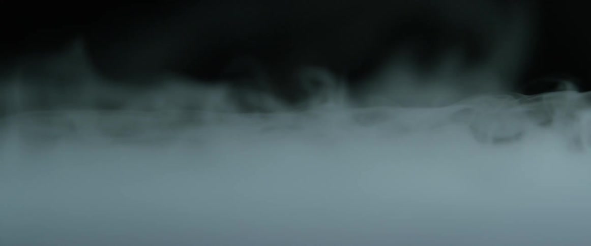 Smoke wisps in the air