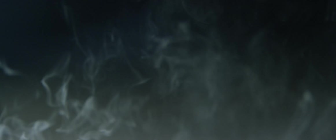 Smoke wisps in the air