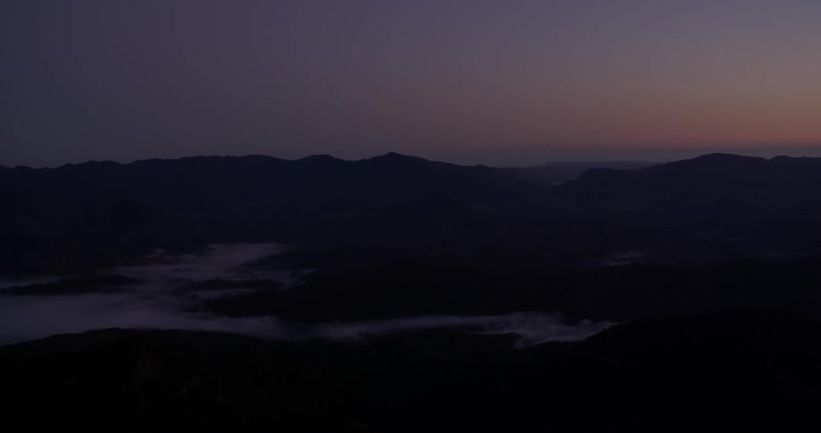 Mountains at sunset