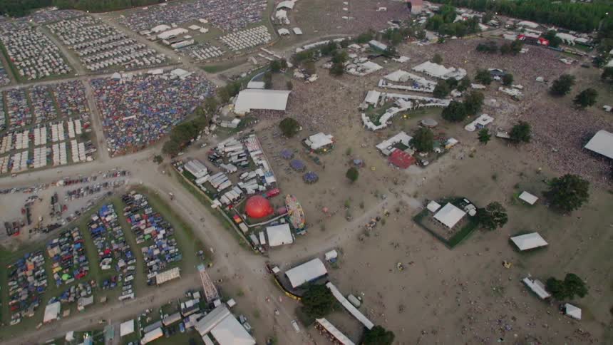 Aerial view of a city