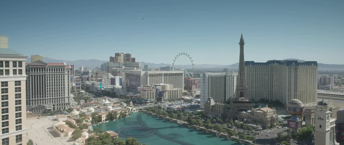 Aerial view of a city