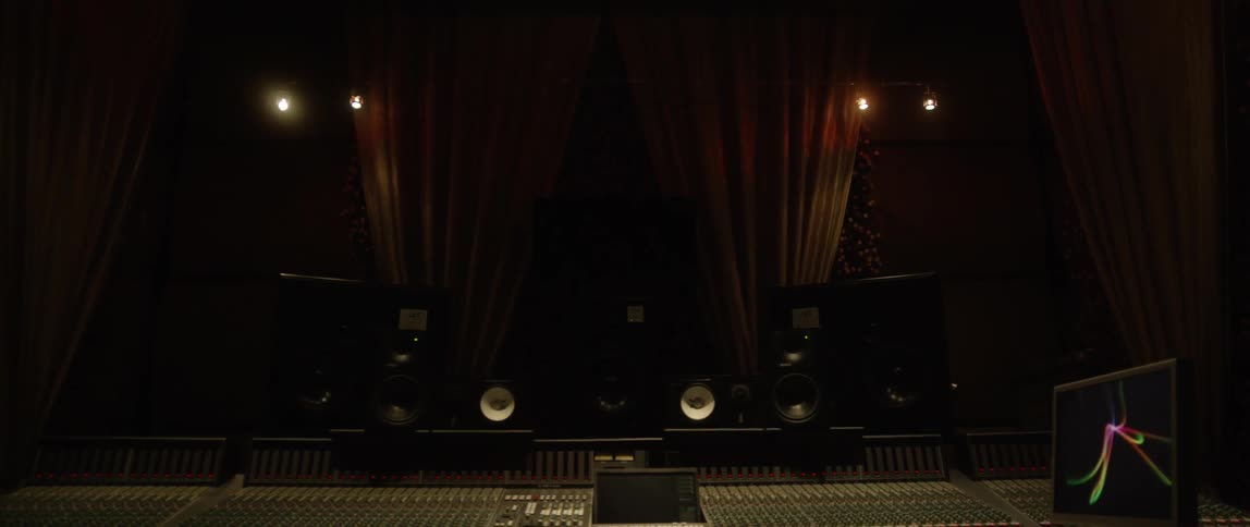 View of a sound studio